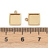 304 Stainless Steel Pendant Cabochon Settings STAS-A194-05I-G-3
