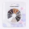 1 Box Brass Crimp Beads KK-JP0010-01B-3