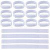 16Pcs Polyester & Nylon Elastic Straps with Hook and Loop Fastener AJEW-FH0007-61B-1