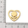 Ion Plating(IP) 304 Stainless Steel Cabochons STAS-M323-50G-3