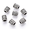 Tibetan Style Alloy European Beads X1-TIBEB-TAC0002-01AS-3
