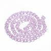 Transparent Glass Beads GLAA-Q066-10mm-B17-2