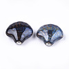 Handmade Porcelain Beads X-PORC-S498-36A-2