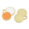 Alloy Enamel Pendants FIND-I065-01F-G-2