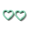Zinc Alloy Spring Gate Rings FIND-WH0036-28B-1