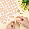 5 Sheets PVC Self-Adhesive Stickers DIY-SP0006-19A-4