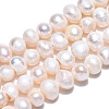 Natural Cultured Freshwater Pearl Beads Strands X-PEAR-N013-04E-4
