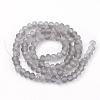 Electroplate Glass Beads Strands EGLA-S141-4mm-01D-2