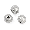 Anti-Tarnish Textured 316 Surgical Stainless Steel Beads STAS-M106-01E-P-1