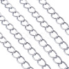 Aluminium Twisted Chains Curb Chains CHA-TA0001-05S-3