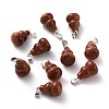 Synthetic Goldstone Pendants G-G846-01B-1