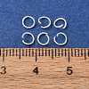 Brass Open Jump Rings KK-G604-08S-19-3