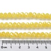Baking Paint Imitation Jade Glass Bead Strands DGLA-A034-J10mm-A24-5