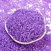 Electroplate Transparent Glass Seed Beads SEED-S042-16A-03-2