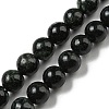 Natural Serpentine Beads Strands G-P504-6mm-01-1