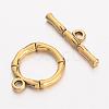 Alloy Toggle Clasps EA9143Y-NFG-2