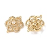 Brass Micro Pave Clear Cubic Zirconia Connector Charms CU-CBA4579-05G-E-3