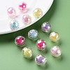 Transparent Acrylic Beads TACR-S152-14B-6
