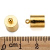 Brass Cord Ends KK-D219-12x8-G-3