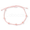 Handmade Glass Seed Bead Braided Bead Bracelets LS-AU9604-6-1