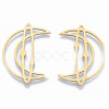 201 Stainless Steel Filigree Joiners Links STAS-N090-LA960-2-1