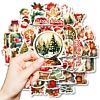 50Pcs Christmas Eve Theme Cartoon Paper Stickers DIY-P085-11-4