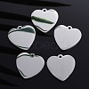 Tarnish Resistant 304 Stainless Steel Pendants STAS-I140-06S-7