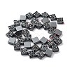 Synthetic Non-Magnetic Hematite Beads Strands G-H303-B15-2