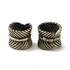 Tibetan Style Rack Plating Brass Bead KK-Q805-06AB-1