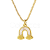 304 Stainless Steel Pendant Necklace GF6823-2-1