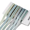 18 Yards 6 Styles Polyester Ribbon SRIB-Q022-F15-1