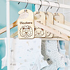 Wood Baby Closet Size Dividers AJEW-WH0352-009-6