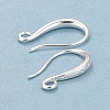 Rack Plating Eco-friendly Brass Earring Hooks KK-D075-11S-RS-3