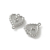 304 Stainless Steel Connector Cabochon Settings STAS-Z144-07P-2