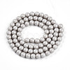 Baking Paint Pearlized Glass Pearl Bead Strands HY-N002-5mm-B05-3