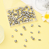 100Pcs 5 Styles Tibetan Style Alloy European Beads FIND-SP0020-72-7