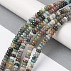 Natural Indian Agate Beads Strands G-H292-A13-02-2