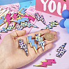 DIY Lightning Bolt Earring Making Kit DIY-TA0006-29-4