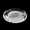 Transparent Glass Pendants X-GLAA-Q090-03-4