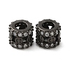 Rack Plating Brass Cubic Zirconia Beads KK-Z033-26-2