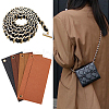 4Pcs 4 Colors Felt Purse Organizer Insert AJEW-WR0001-51-6