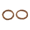 Circle Shape Rattan Vine Branch Wreath Hoop DIY-B022-01E-1