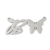 Non-Tarnish 304 Stainless Steel Pendants STAS-L279-002P-B-1