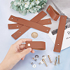 Imitation Leather Cabinet Handle Pull Knob DIY-WH0258-80A-3