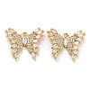 Brass Micro Cubic Zirconia Pendants KK-Q789-25G-1