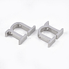 Tarnish Resistant 304 Stainless Steel Pendants STAS-T041-10-N-2