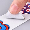 Heart Shaped Stickers Roll DIY-K027-A07-3
