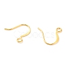 Brass Earring Hooks KK-F824-012G-2
