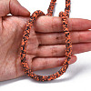 Handmade Polymer Clay Beads Strands CLAY-R089-6mm-160-6