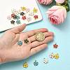 10Pcs Alloy Enamel Pendants FIND-FS0005-32F-4